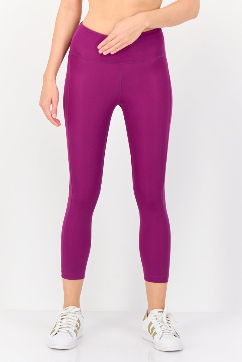 Nike Women Dri-Fit Training Leggings, Purple - Image 1