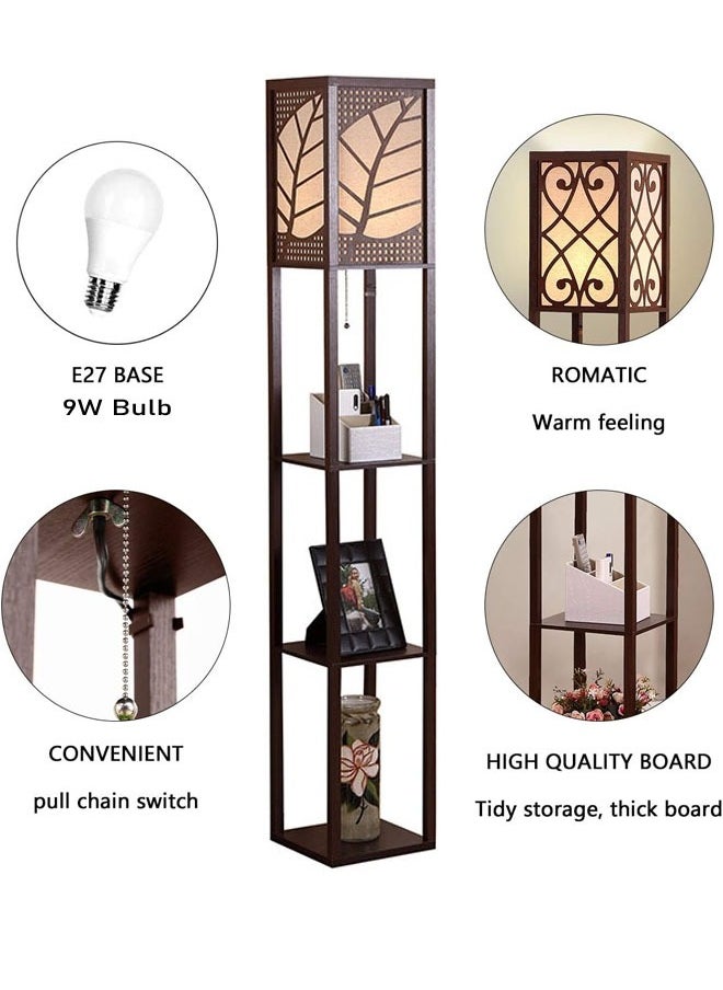 NKX - Nordic Modern Bedroom linen cover Standing Floor vertical lamp with 9W Bulb - Image 1