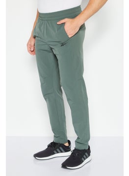 Reebok Men Sportwear Fit Brand Logo Training Pants, Green  - Image 3