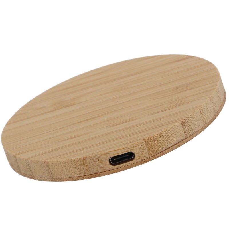 Wireless Charger 15W Power 8MM Transmission 5V3A 9V2A 12V1.5A Output 5W 7.5W 10W 15W Input Fast Bamboo Charging Station for Home - Image 3
