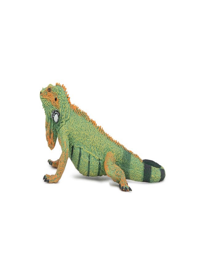 PAPO - Iguana Figurine - for Ages 3 and Up - Realistic Hand-Painted Reptile Model - Educational Toy - Durable and Collectible - Inspires Creativity - Gift Idea - Image 3
