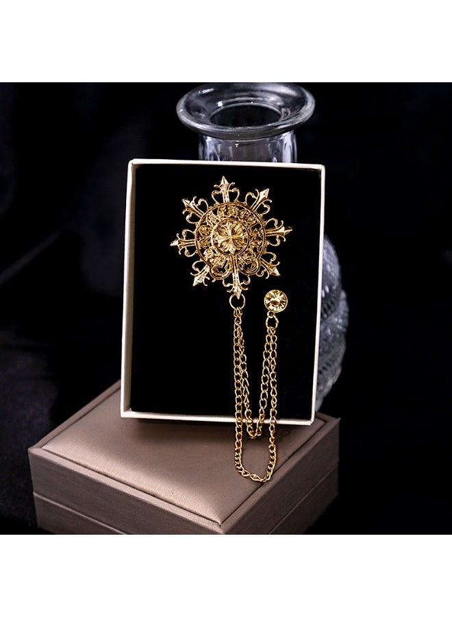 Retro Minimalist Personalized High-end Fashion Brooch