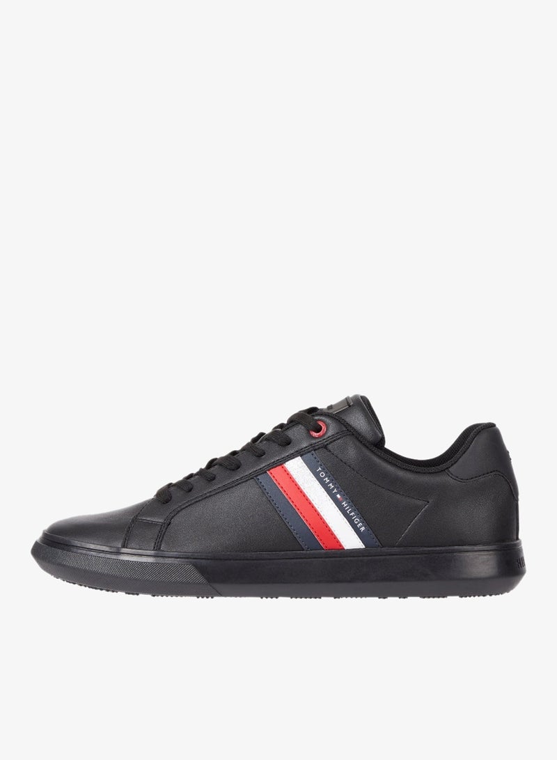 TOMMY HILFIGER Essential Leather Cupsole Sneakers - Image 4