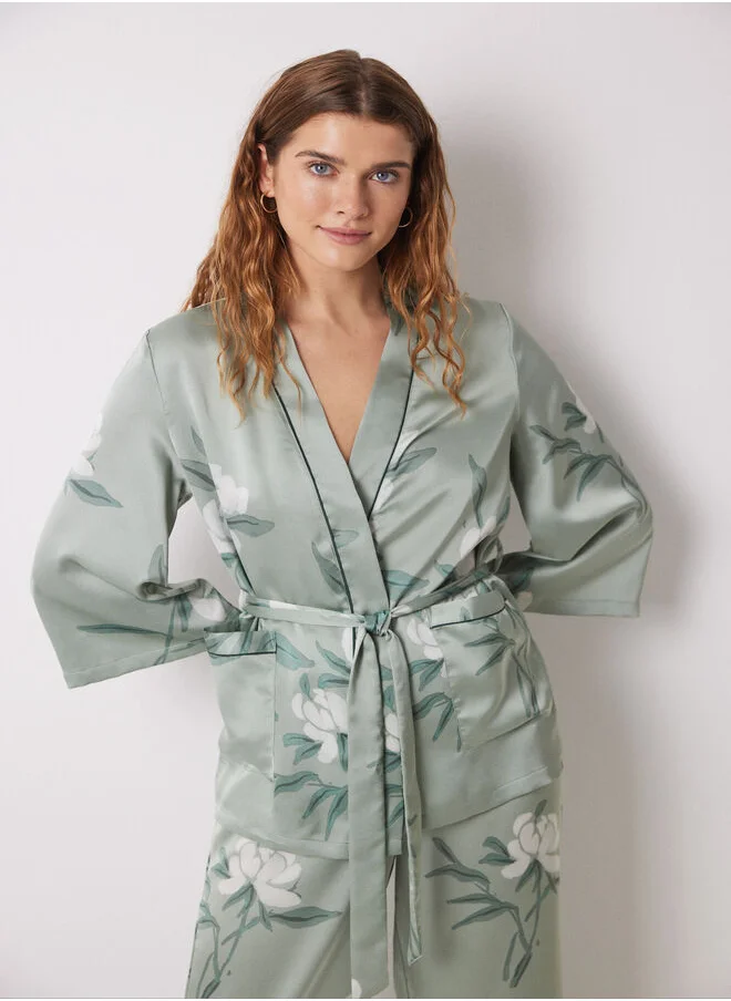 women'secret Green 3-Piece Pyjamas Set