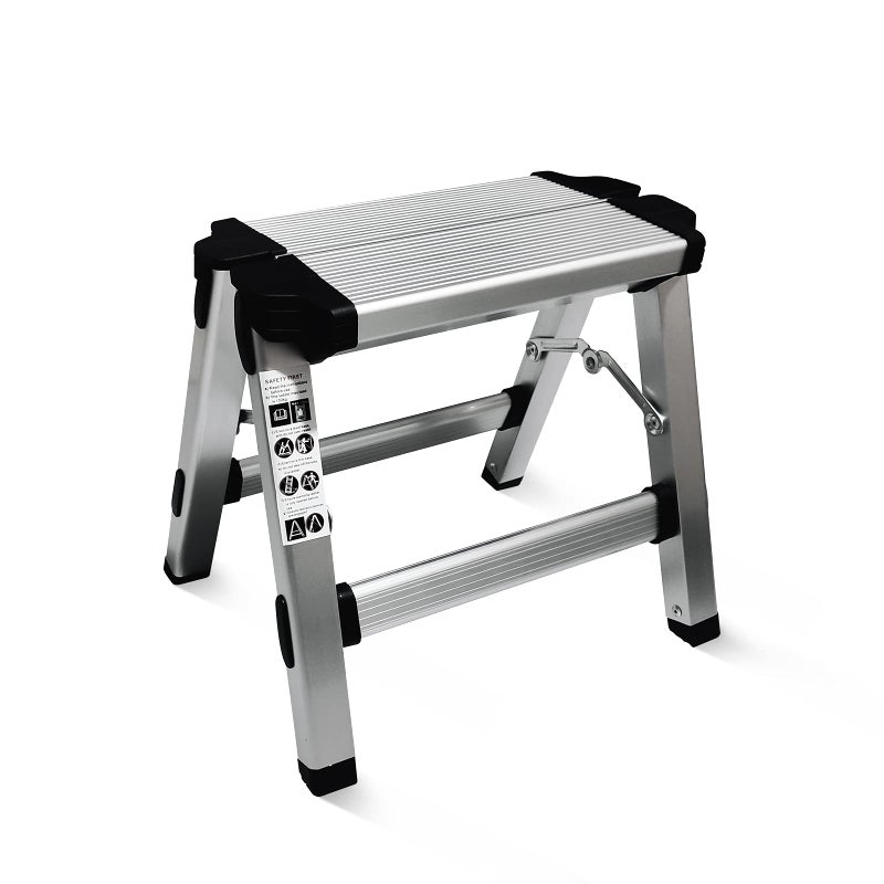 MGENLONG Folding Step Stool Small Foldable Step Stool One Step Ladder with 330 lb Large Loading Capacity for Kitchen Bathroom Closet Garage Garden