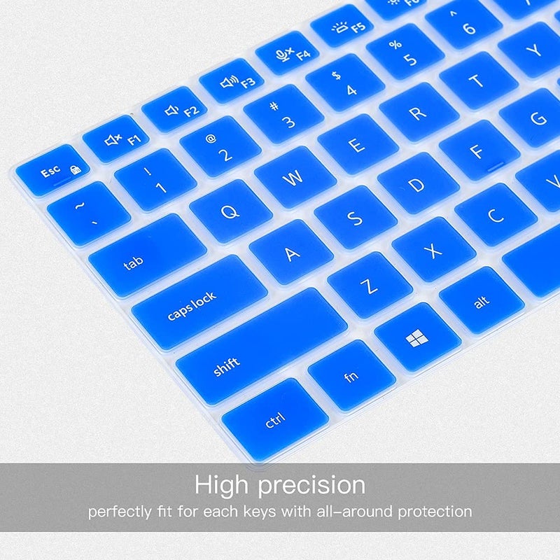 imComor Keyboard Cover Skin for Dell Latitude 3440 5440 5430 5431 5420 14", Dell Latitude 14" 7440 7430 7420 7410, Dell Latitude 14" 9420 9430, Dell Latitude 9520 9510 7520 15.6" Keyboard Skin Protector, Blue - Image 3