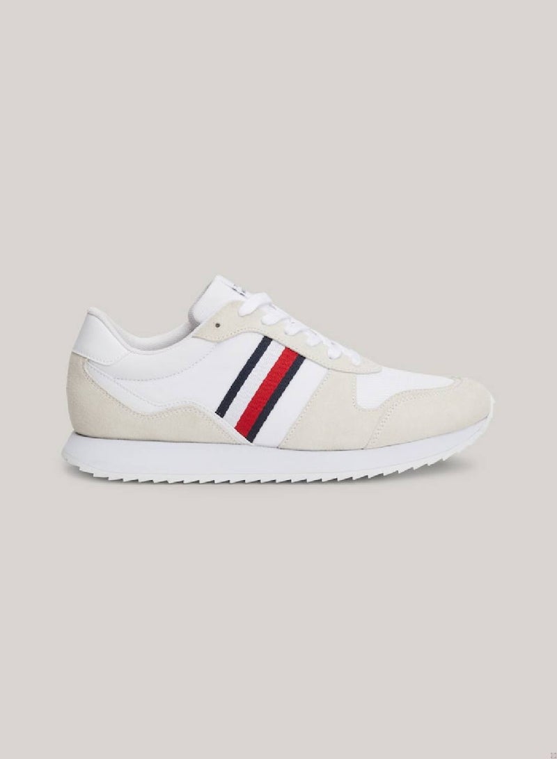 TOMMY HILFIGER Cleat Signature Tape Sneakers - Image 1