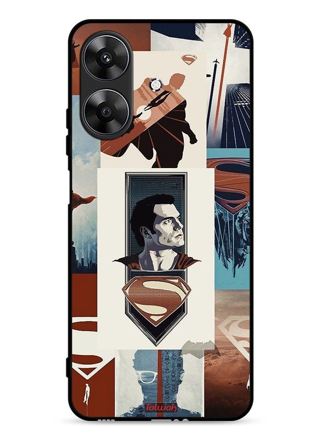 Tolwak Realme Note 60 4G Protective Case Cover Superman Art  - Image 1