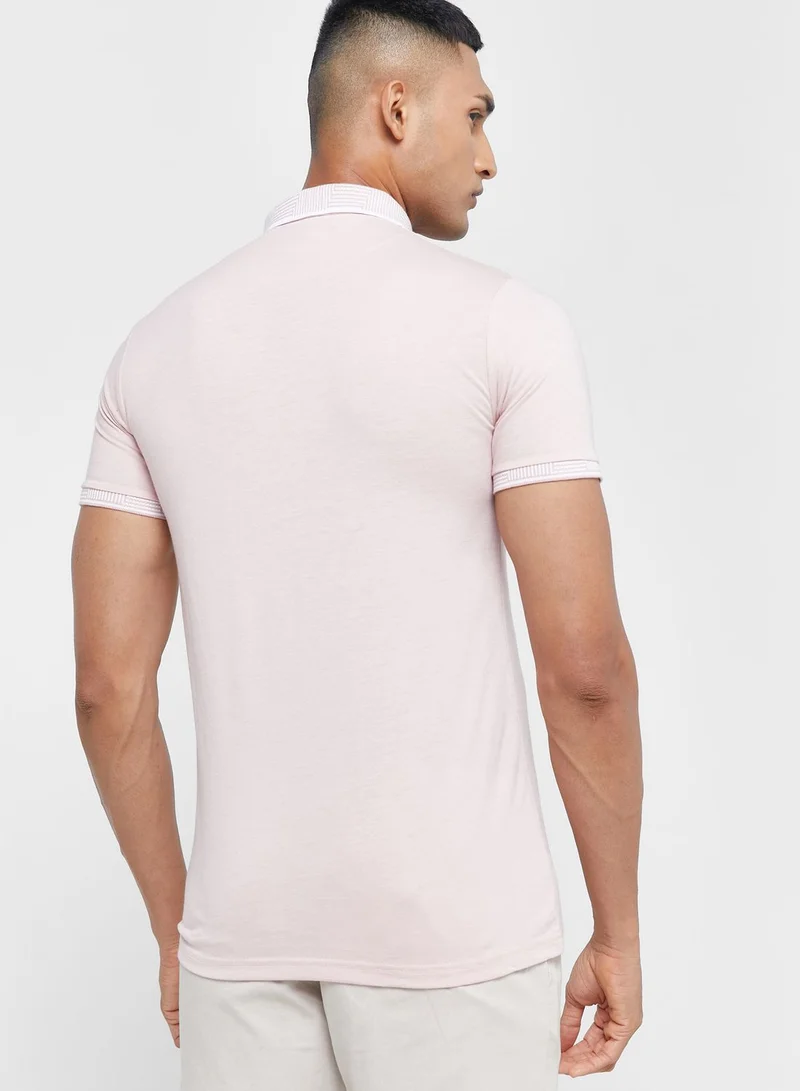 BRAVE SOUL Bravesoul Logo Polo Shirt