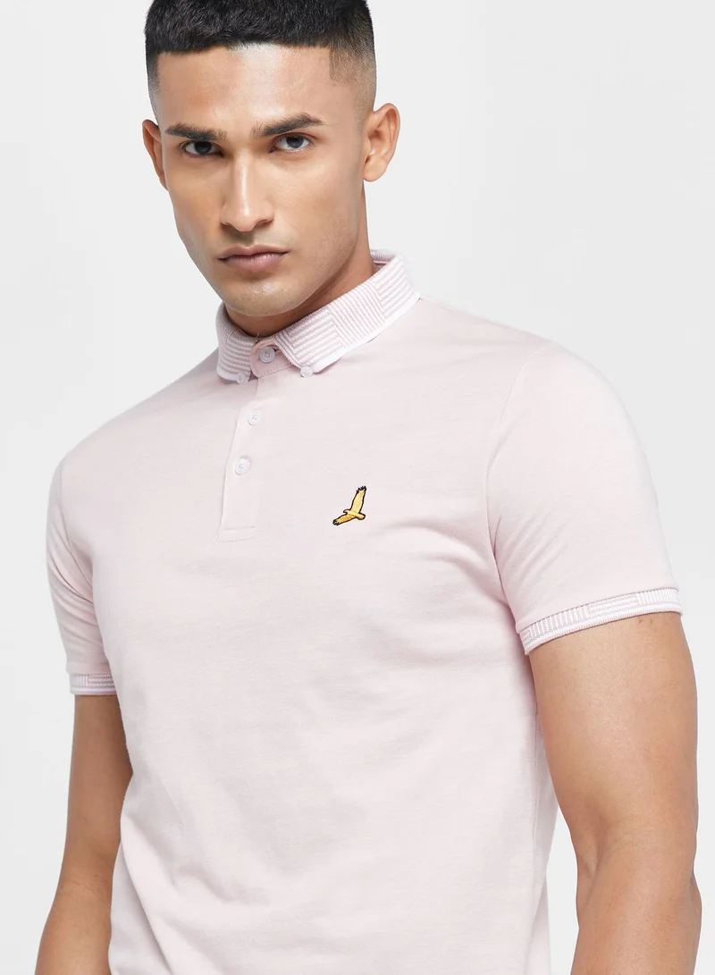 BRAVE SOUL Bravesoul Logo Polo Shirt
