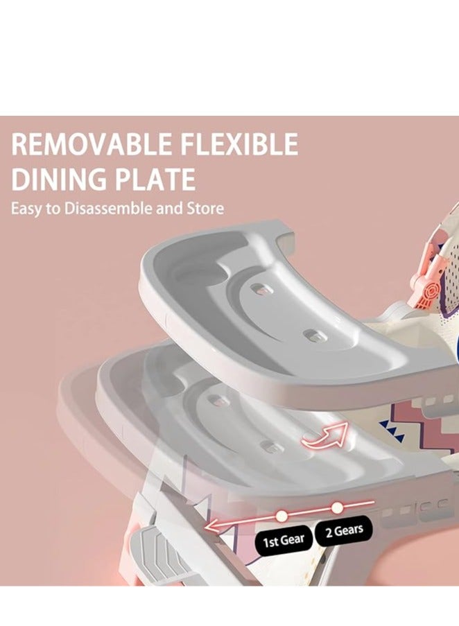 general Multifunctional baby bouncer, baby bouncer, adjustable high chair, 5-in-1 baby bouncer, baby stroller with awning, baby sitter, good helper for mom - Image 5