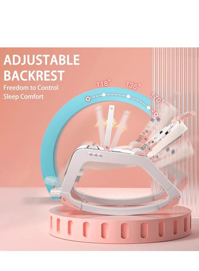 general Multifunctional baby bouncer, baby bouncer, adjustable high chair, 5-in-1 baby bouncer, baby stroller with awning, baby sitter, good helper for mom - Image 2