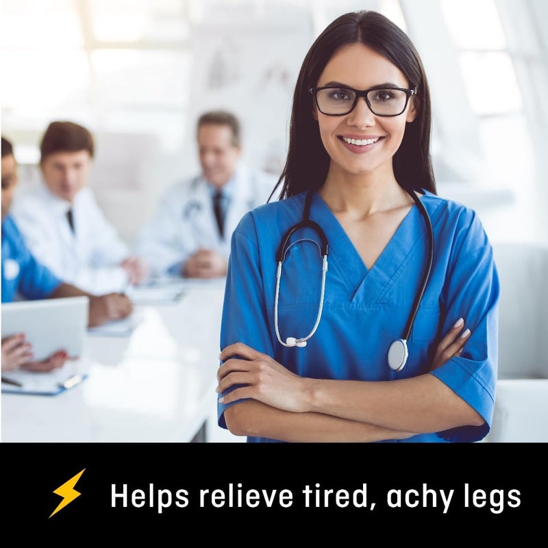 FUTURO Ultra Sheer Pantyhose for Women - Medium, Mild Compression (8-15 mmHg) in Nude - Image 3