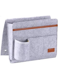 The Bros Sofa storage bag Sofa, bedside, storage bag Living room supplies Sofa hanging bag(GREY)  - Image 1