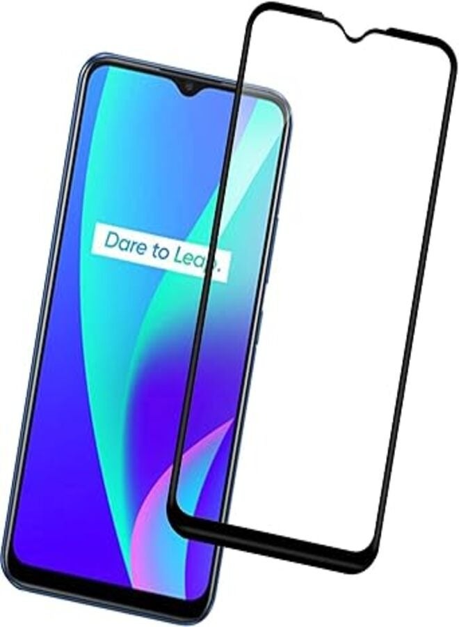 5D Tempered Glass Screen Protector for Realme C33, Clear  - Image 1