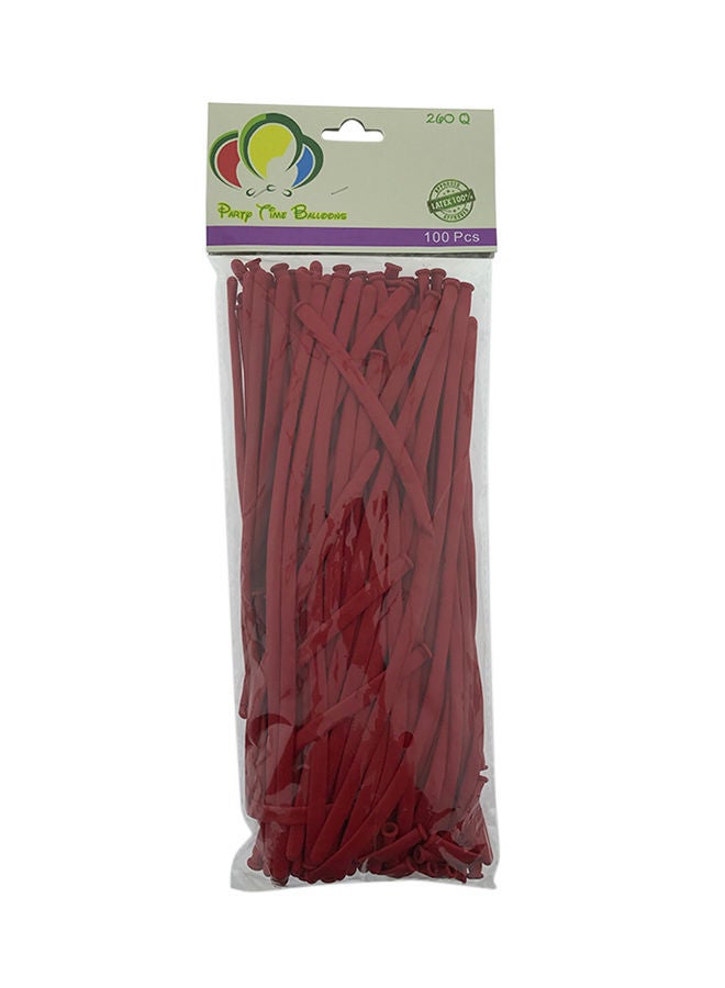 نيبمينينت بالونات طويلة للحفلات 260Q من 100 قطعة - Image 2