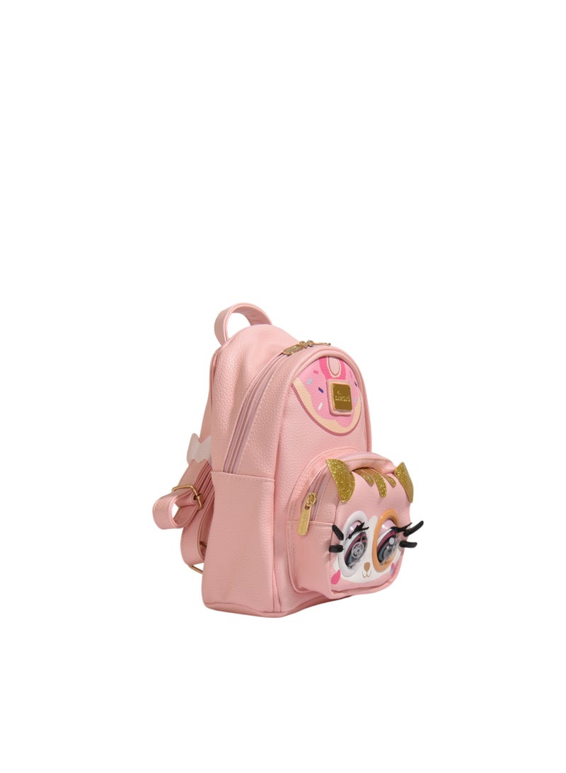 Supercute Kids Pink Cat Backpack SF230 | 9 Inch Small School Bag | Lightweight Toddler Backpack - Image 4
