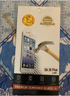 Marco Tempered Glass Screen Protector Curved For Samsung Galaxy J6 Plus  - Image 1