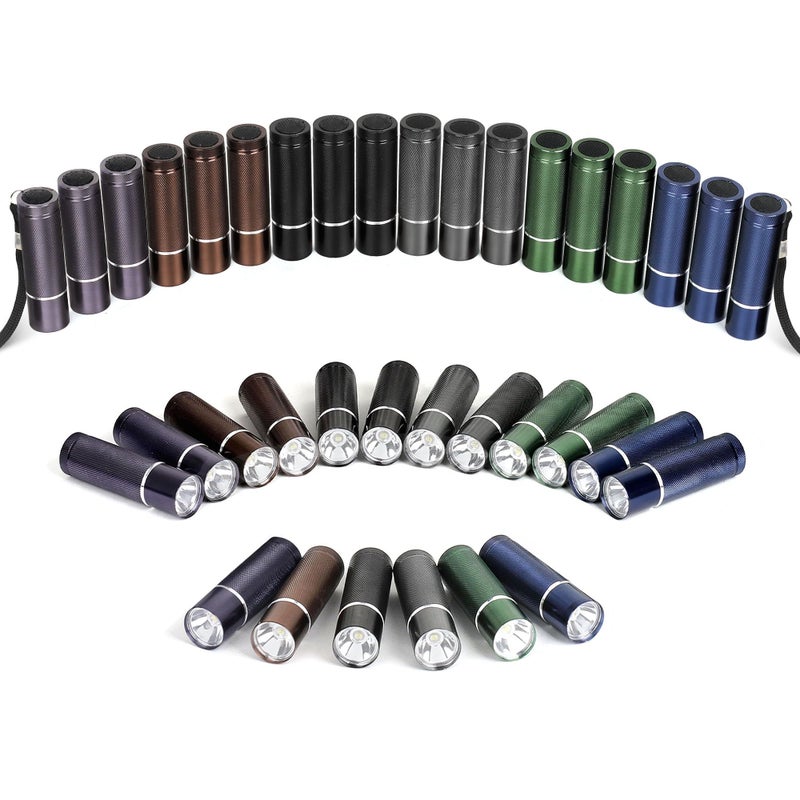 FASTPRO 36-Pack Flashlights Set, Aluminum LED Flashlights Include AAA Batteries & Lanyard, Super Bright 100 Lumen Flashlight for Party Favors, Camping, Hurricane Supplies - Image 1