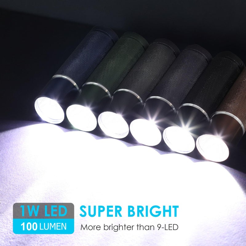 FASTPRO 36-Pack Flashlights Set, Aluminum LED Flashlights Include AAA Batteries & Lanyard, Super Bright 100 Lumen Flashlight for Party Favors, Camping, Hurricane Supplies - Image 5