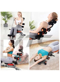 Super Active Abdominal Training Machine Six Care Fitness Equipment 120K-Black*Orange  - Image 4