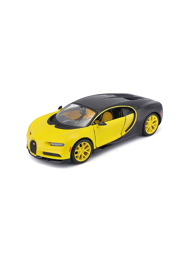 Maisto ١:٢٤ إصدار خاص (ب) - بوجاتي شيرون - أصفر/أسود نماذج معدنية مصغرة مرخصة رسمياً بتفاصيل داخلية وخارجية رائعة لجميع الأعمار - Image 5