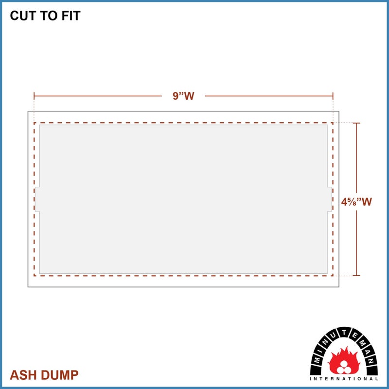 Minuteman International Cast Iron Ash Dump, Black - Image 4