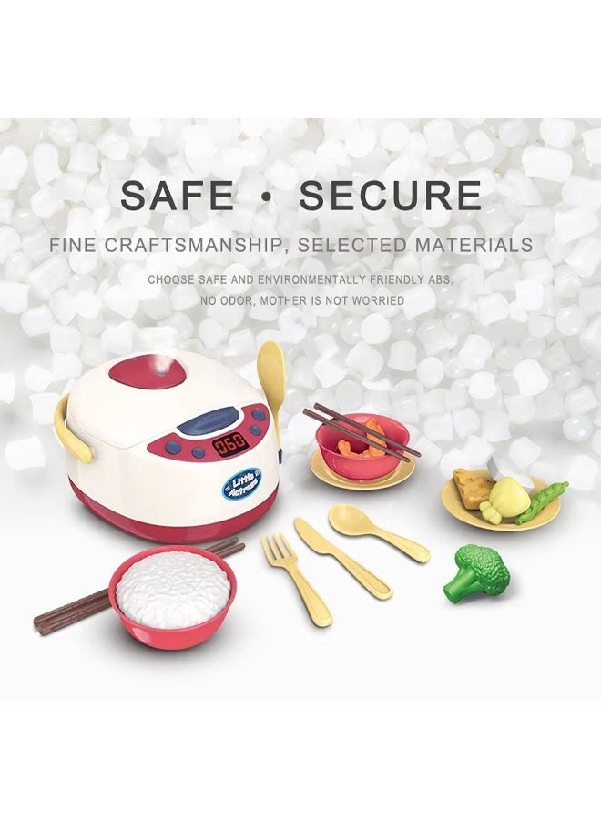 جني ثروة لعبة المطبخ التظاهري، ملحقات ألعاب المطبخ للأطفال، مجموعة لعب الطبخ التظاهري للأطفال الصغار مع أواني وأدوات الطبخ، مجموعة طعام اللعب، لعبة الخضروات، هدية تعليمية للفتيات والفتيان - Image 5