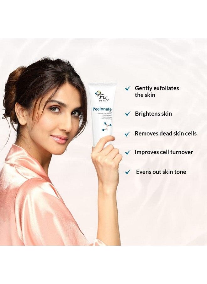FIXDERMA Peelonate Aha Face Cleanser ; Face Exfoliator; Skin Lightening Agent Uneven Skin Tone Noncomedogenic Formulation Nonirritating Skin Cleanser Reduces Rough & Dry Skin100Ml  - Image 4