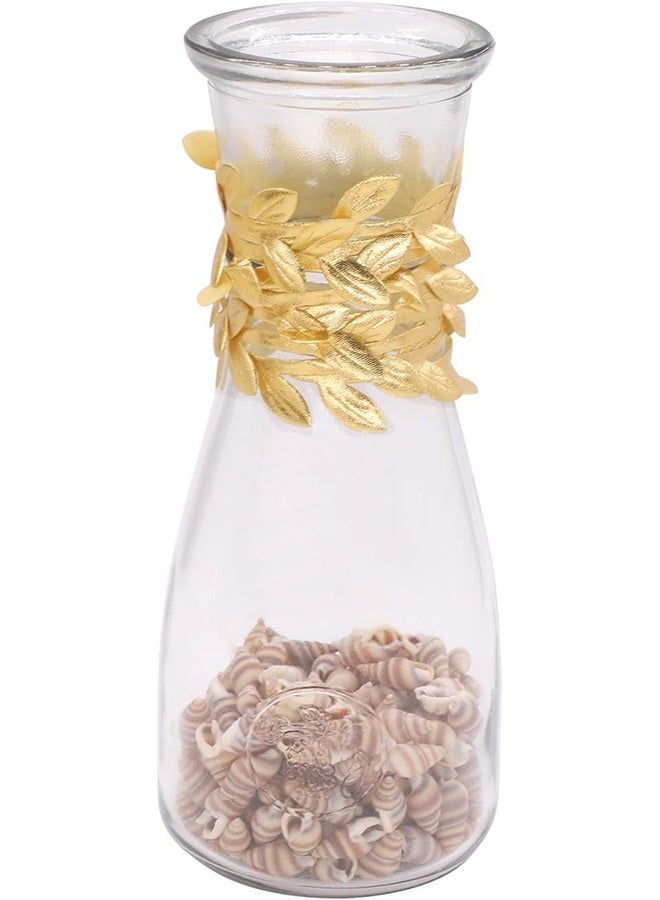 Gold Leaves Leaf Ribbon, 11 Yards Vine Leaves Ribbon Trim Perfect Decoration for DIY Craft, Garland, Party, Wedding (Gold) - Image 4