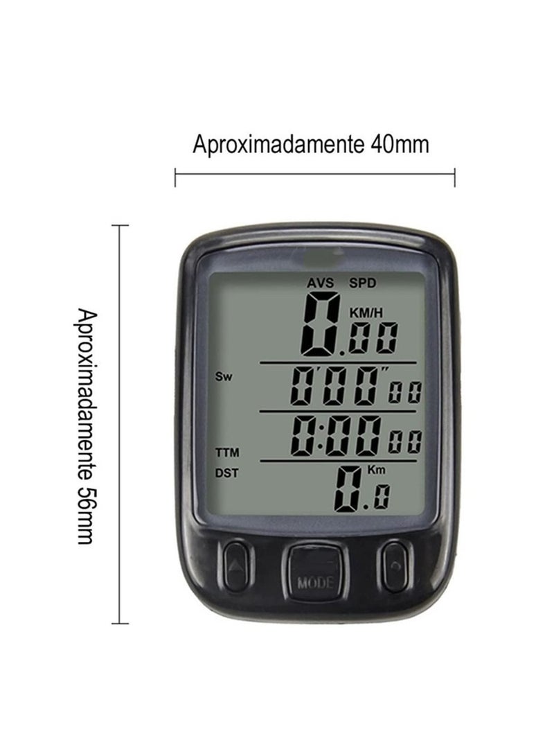 Wired Waterproof Bike Speedometer Backlight Odometer Stopwatch Bike Accessories - Image 5