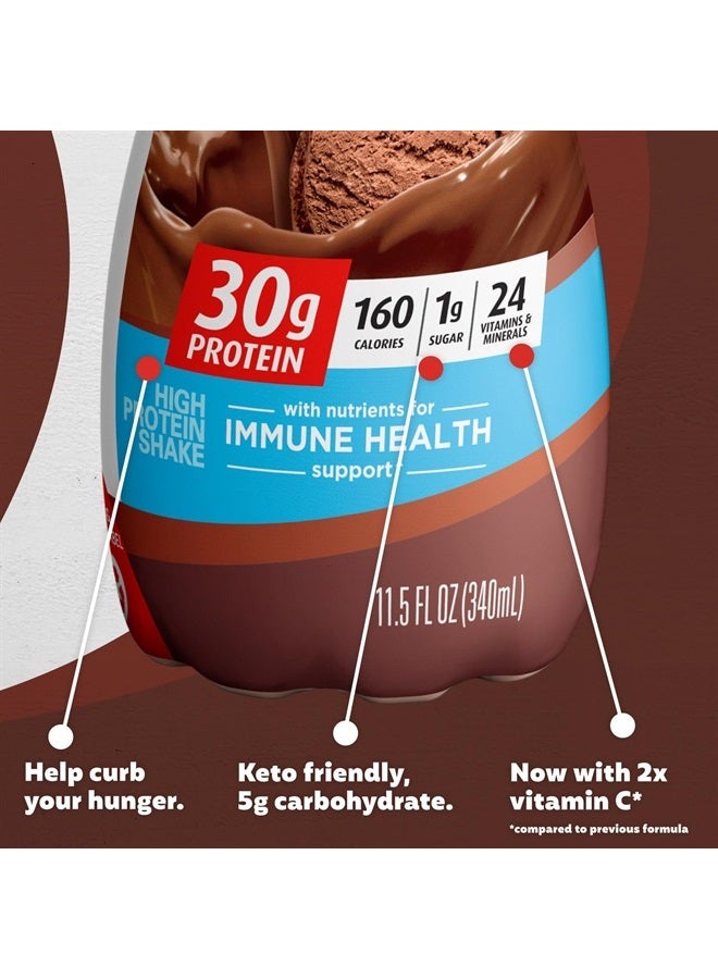 Premier Protein , Protein Shake, 8 Flavor Variety Pack, 30g Protein, 1g Sugar, 24 Vitamins & Minerals, Nutrients to Support Immune Health 11.5 Fl Oz (8 Pack) - Image 3
