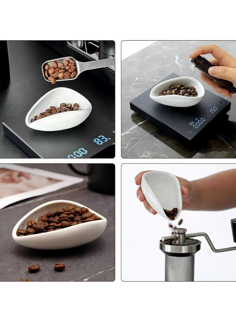 Oasisgalore Coffee Dosing Cup and Spray Bottle Set, Ceramic Single-Dose Tray for Espresso and Tea, Perfect Gift for Coffee Lovers - Image 3