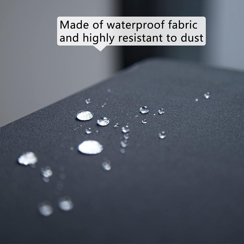 mooson Piano Dust Cover 61-88 Keys Weighted Keyboard Small Keyboard Piano Covers Waterproof Locking Clasp Keep It From Dust and Dirt (76-88 KEYS) - Image 3