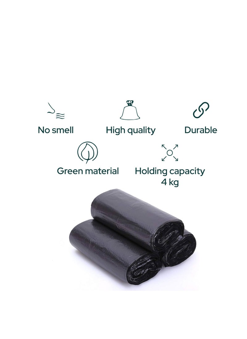 Nure Nure, Bio-Degradable Purity In  Disposal Garbage Bag,50 Gallons , 20 Pcs, 75cm x103cm,Pack of 3  - Image 3