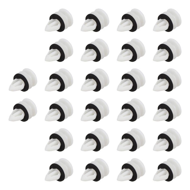 Generic GoaMotors 25 Pcs Door Panel Clip 11519031 Door Card Trim Retainer Clips for Hummer H2 for GM for Chevrolet for Equinox Camaro GMC for Cadillac ATS CTS SRX for Ford Edge  - Image 1
