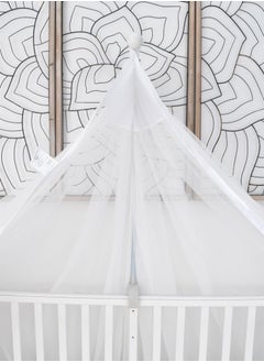 FUN MOMENT Mosquito Net For Baby Bed With Stand  - Image 2