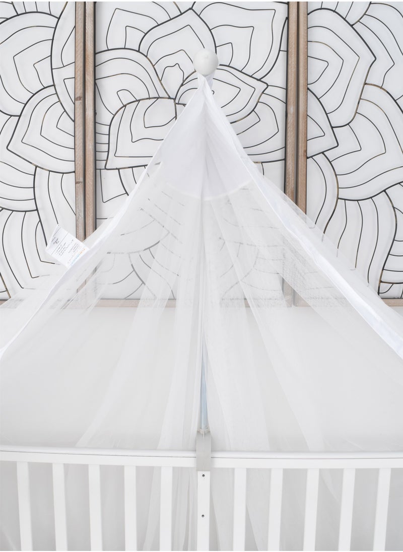 FUN MOMENT - Mosquito Net For Baby Bed With Stand - Image 1