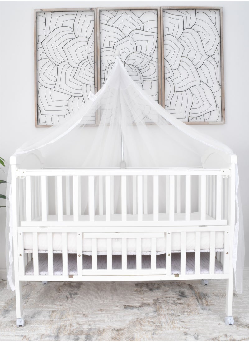 FUN MOMENT - Mosquito Net For Baby Bed With Stand - Image 1