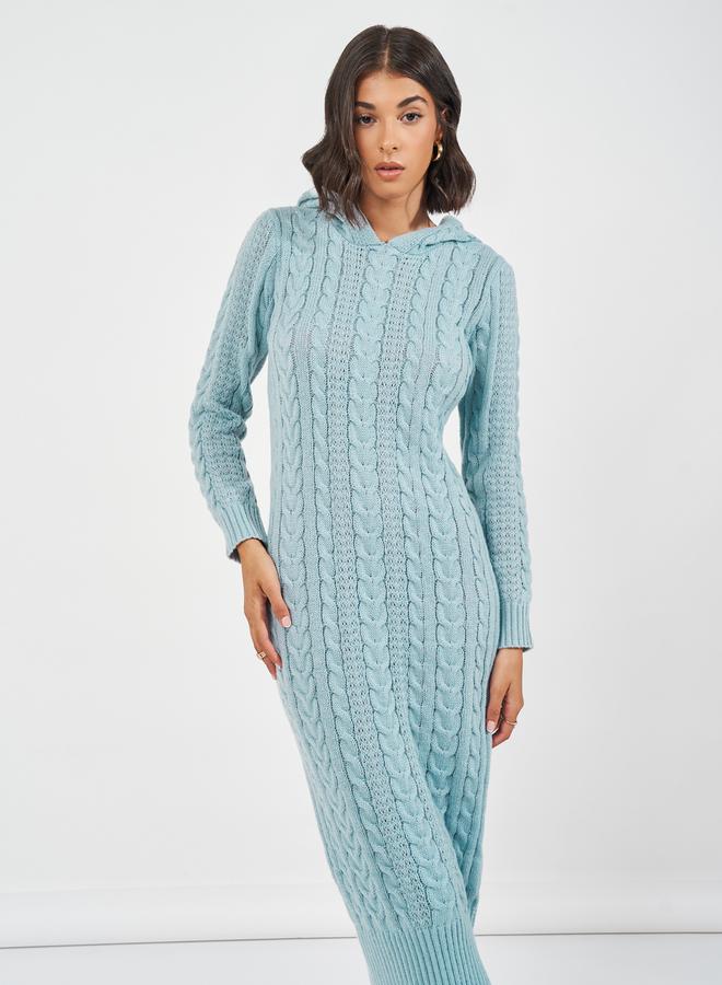 Styli Cable Knit Dress  - Image 2