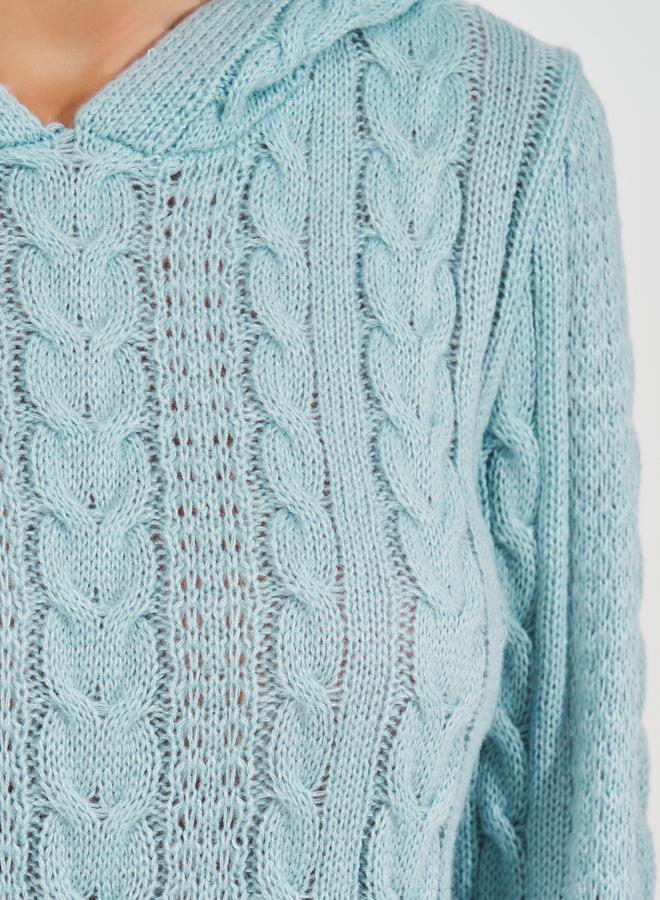 Styli Cable Knit Dress  - Image 3