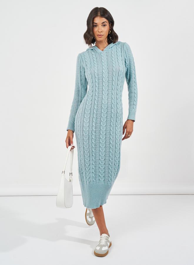 Styli Cable Knit Dress  - Image 1