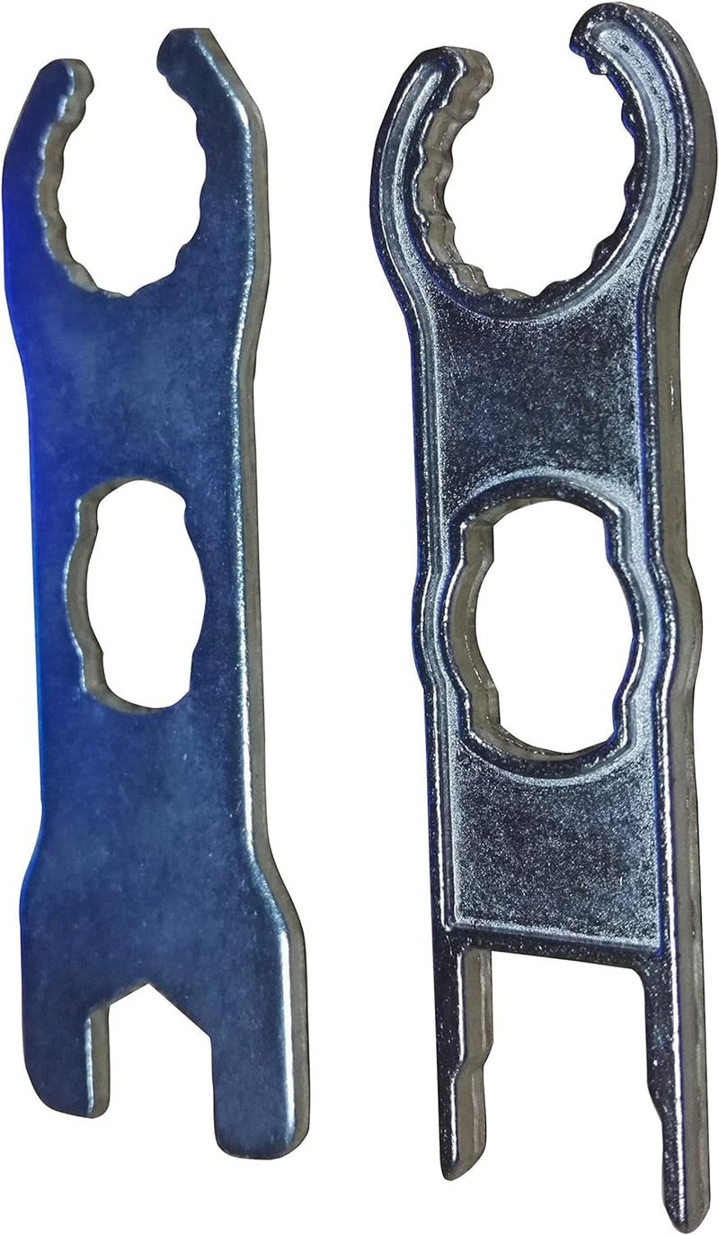 Sunway Solar Panel Connector Tool Works For MC-4 Solar Connectors,Assembly and Disassembly Tool,Metal Spanner Wrenches Crimping Tool For Solar PV System Extension Cable Wire Kit- 1 Pair - Image 1