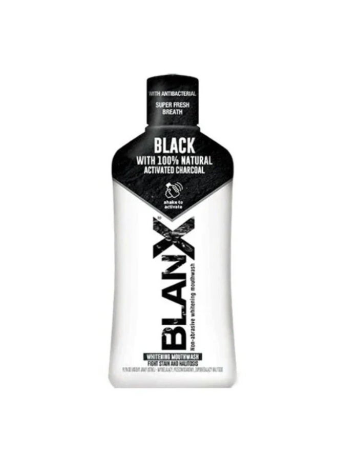Blanx Charcoal Whitening Mouthwash 500 ml