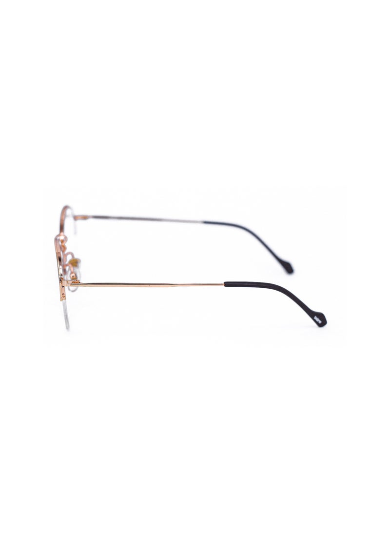 Baleno Round Frame Eyeglasses with High-Quality Lenses - Stylish & Durable Prescription Glasses - Image 4