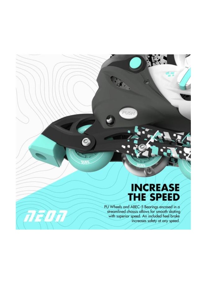 Yvolution Neon Combo LED Rollers Skates34-37  - Image 2