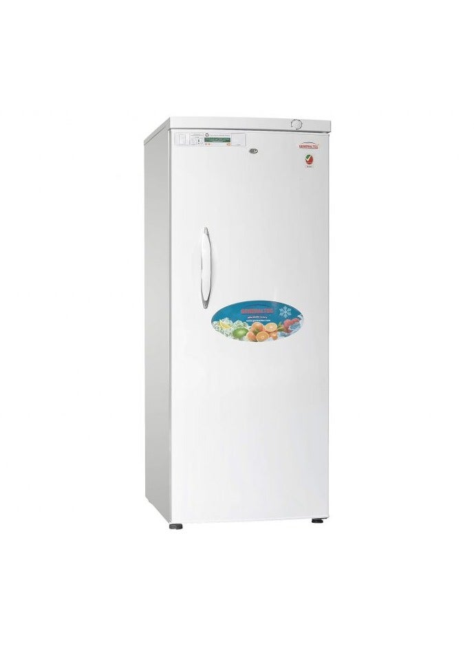 Generaltec Upright Freezer Model GFU495 | 310L Capacity | 10 Box Drawers | Energy Efficient | 5-Year Compressor Warranty | 1-Year Full Warranty 310 L 140 W GFU495 White - Image 1