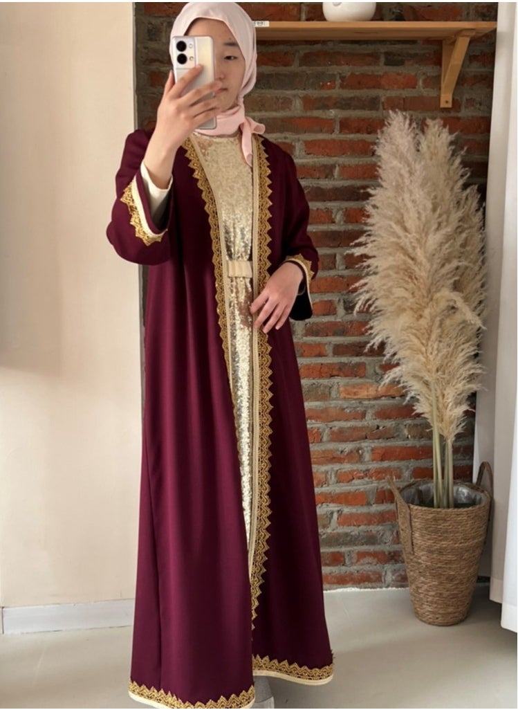 Generic - Women's Fashionable And Elegant Coat And Robe - Image 1