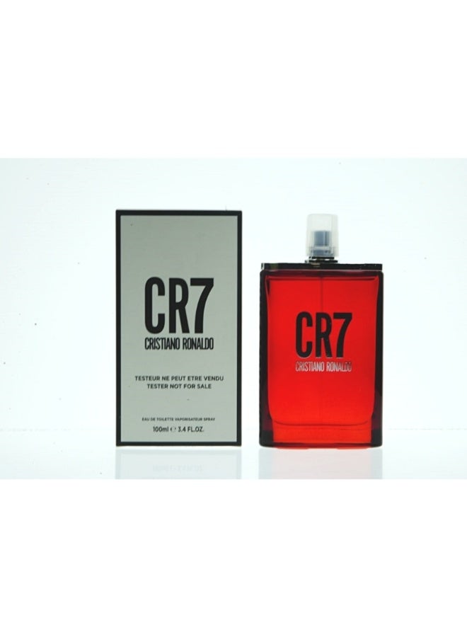 سي ار7 عطر CR7 للرجال، بخاخ ماء تواليت، 3.4 أونصه تستر - Image 2