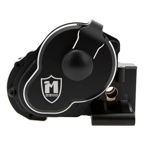 MEUS RACING Transmission Case Gearbox Housing for 272 272RTraxxas VXL 2WD Slash Bandit Rustler Stampede Drag Slash C10 Mustang 50 F150 Raptor Black - Image 1